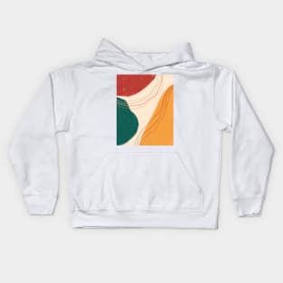 Abstract Shapes 26 Kids Hoodie